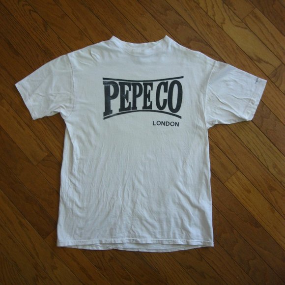 Pepe Jeans Tops - Vintage 90s PePe Co London white tshirt